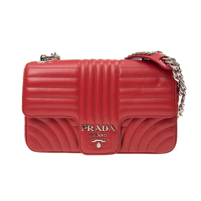 プラダスーパーコピー PRADA ダイアグラム ミディアム レザー バッグ 1BD108_2D91_F0PLD_V_COX - 商品画像 4