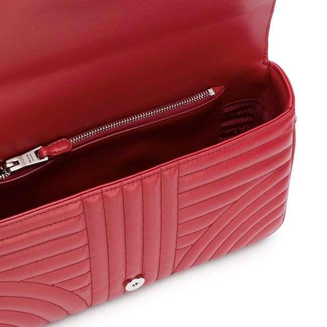 プラダスーパーコピー PRADA ダイアグラム ミディアム レザー バッグ 1BD108_2D91_F0PLD_V_COX - 商品画像 2