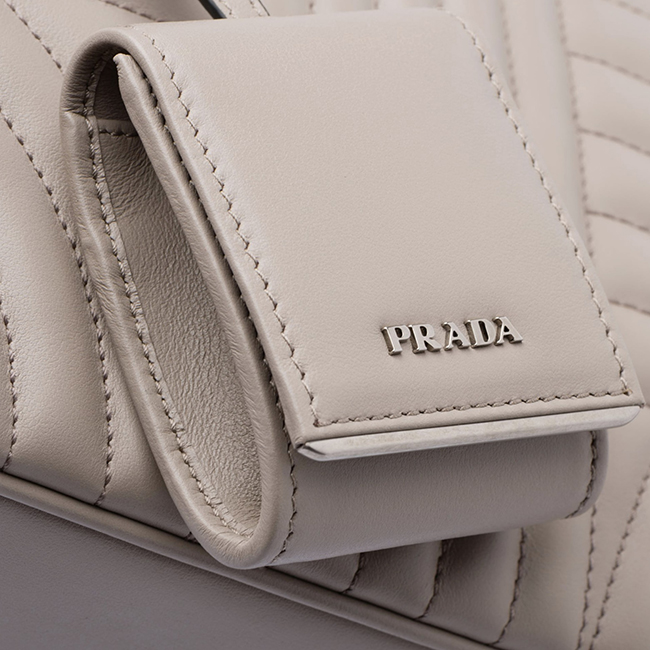プラダコピー PRADA ダイアグラム ミディアム レザー バッグ 1BD108_2D91_F0YON_V_COX - 商品画像 4