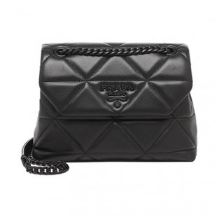プラダスーパーコピー ショルダーバッグ スペクトラム ステッチ ブラック レディース PRADA 1BD233 WDF0 OOO F0ES9