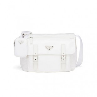 プラダスーパーコピー PRADA ショルダーバッグ ヴェラ/VELA 三角ロゴプレート ホワイト 1BD953_RV44_F0009_V_B1O メンズ レディース - 商品画像 2