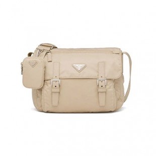 プラダスーパーコピー PRADA ショルダーバッグ ヴェラ/VELA 三角ロゴプレート サンドベージュ 1BD953_RV44_F0F24_V_B1O メンズ レディース