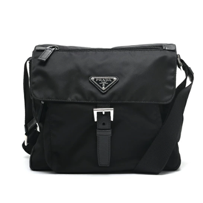 スーパーコピープラダ バッグ ナイロン 1BD994 V44 F0002 V OOO ショルダー ブラック PRADA メンズ レディース - 商品画像 8