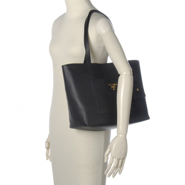 プラダスーパーコピー PRADA カーフスキン トートバッグ 1BG048 2BBE 002 - 商品画像 1