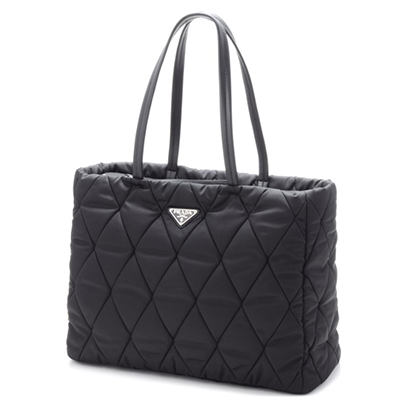 プラダコピーPRADA ナイロン バッグ キルティングナイロンバッグ トートバッグ ブラック 1BG169 2BYV 002 - 商品画像 6