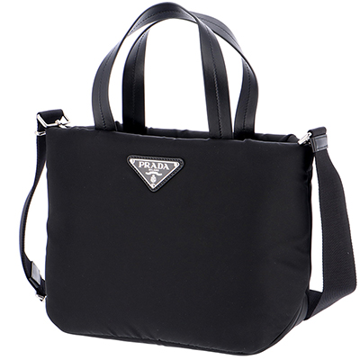 プラダコピー PRADA バッグ トート スモール ナイロントートバック ショルダーバッグ ブラック 1BG266OOO 2CCJ 002 - 商品画像 7