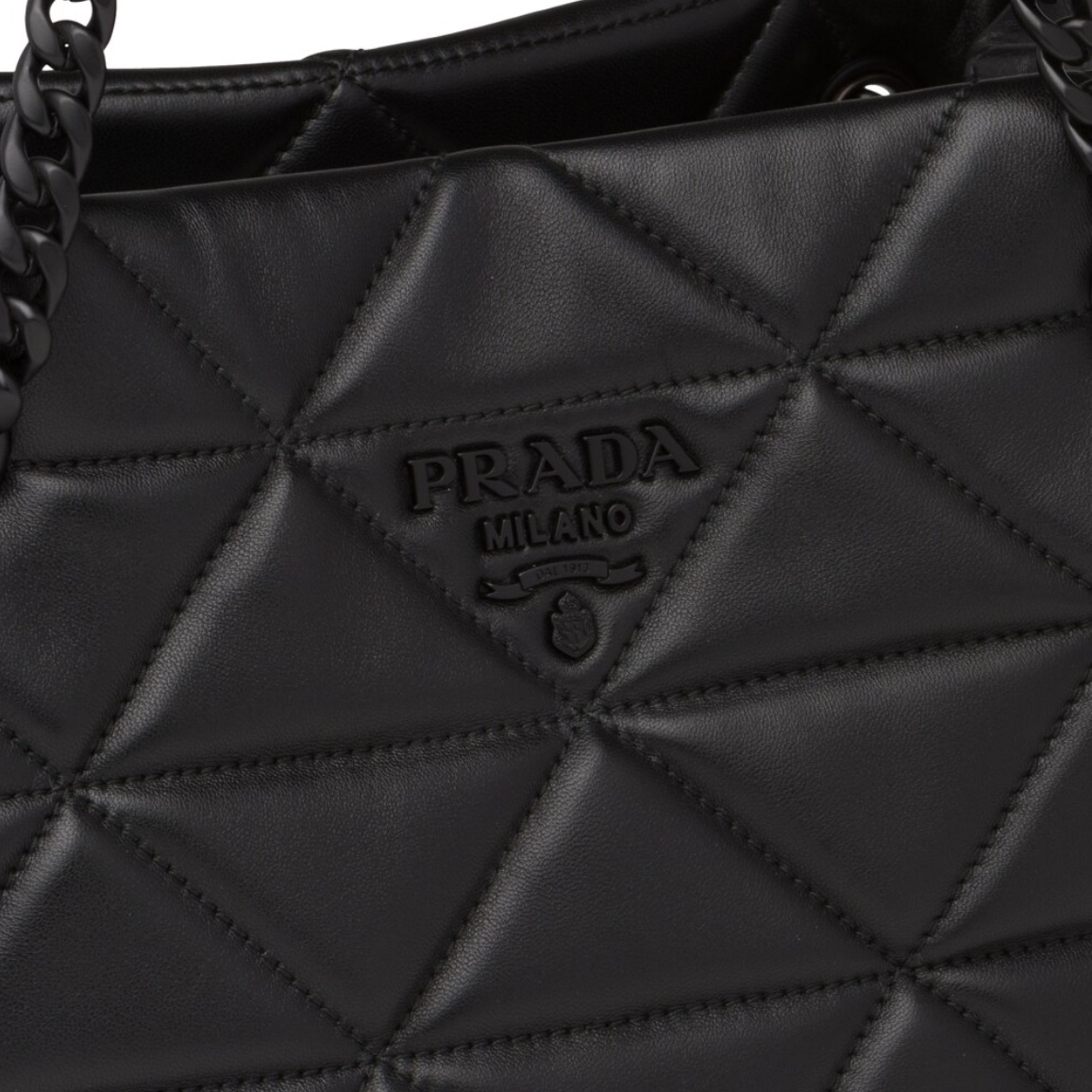 プラダ PRADA スペクトラム スモール トートバッグ ブラック 1BG298_WDF0_F0ES9_V_OOO - 商品画像 1
