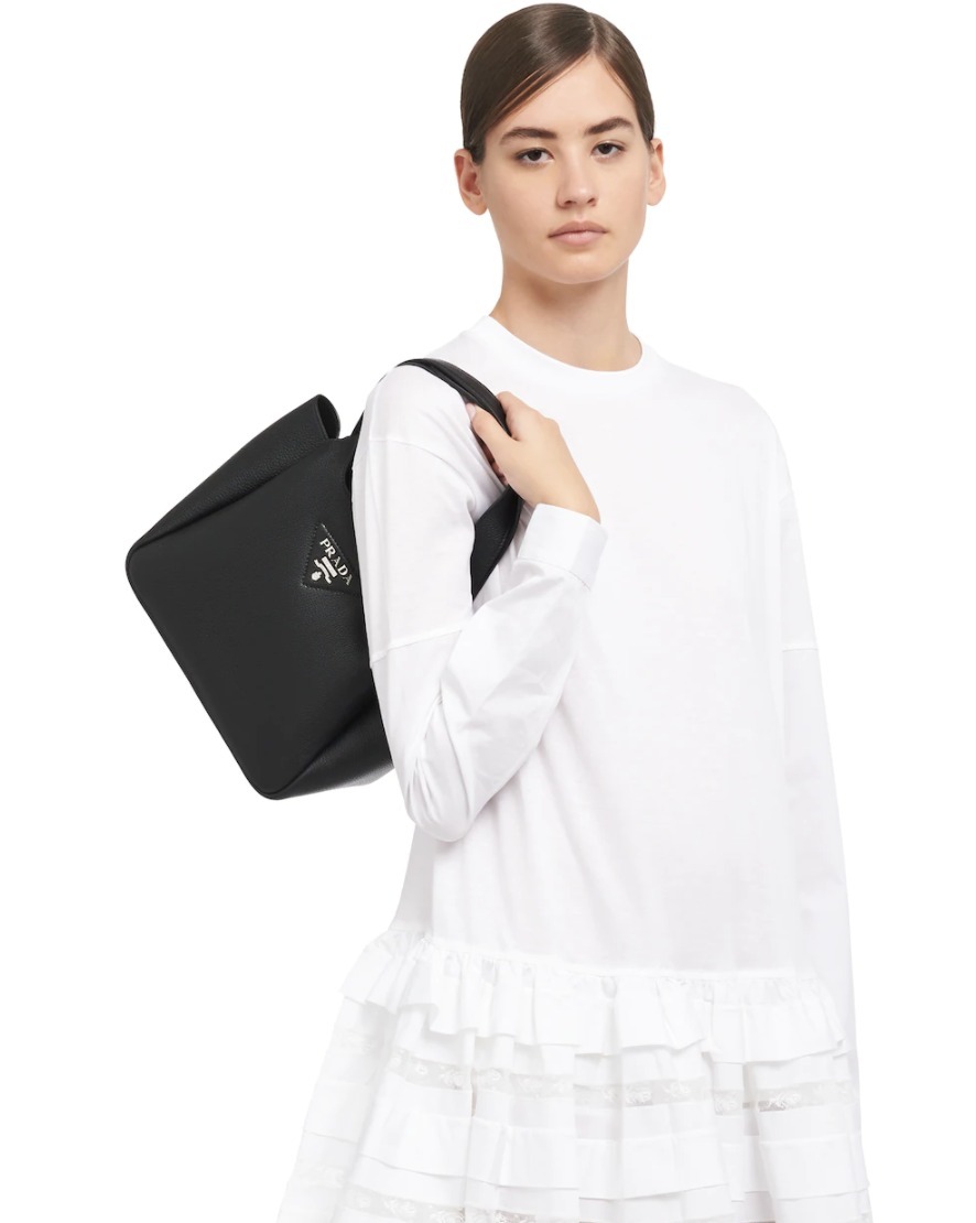 プラダスーパーコピー PRADA レザー ミニ トートバッグ スモールバッグ レディース 1BG335_2BBE_F0WA1_V_OOO - 商品画像 4