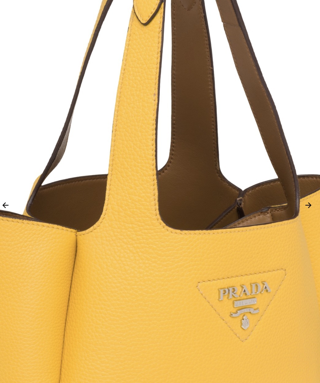 プラダ PRADA レザー ミニ トートバッグ スモールバッグ レディース 1BG335_2BBE_F0NV1_V_OOO - 商品画像 3