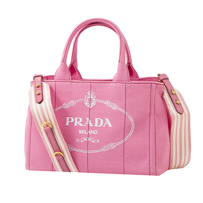 プラダスーパーコピー トートバッグ PRADA 1BG439 ZKI F0HTJ バッグ カナパ CANAPA レディース GERANIO(ジェラーニオ)/BIANCO(ビアンコ) ピンク/ホワイト - 商品画像 7