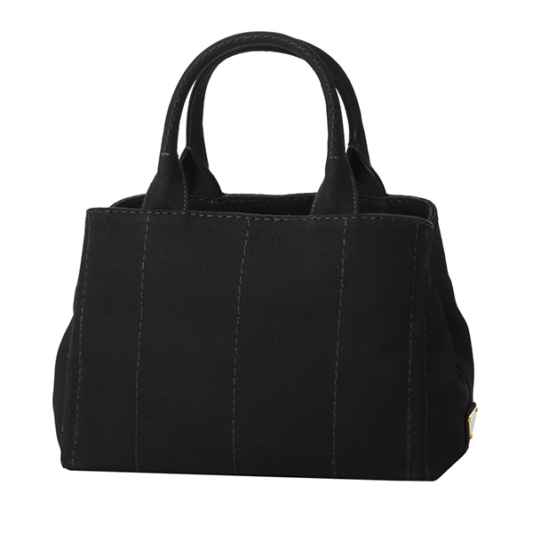 プラダスーパーコピートートバッグ PRADA 1BG439 ZKI F0N12 バッグ カナパ CANAPA レディース NERO(ネロ)/TALCO(タルコ) ブラック 黒/オフホワイト - 商品画像 4