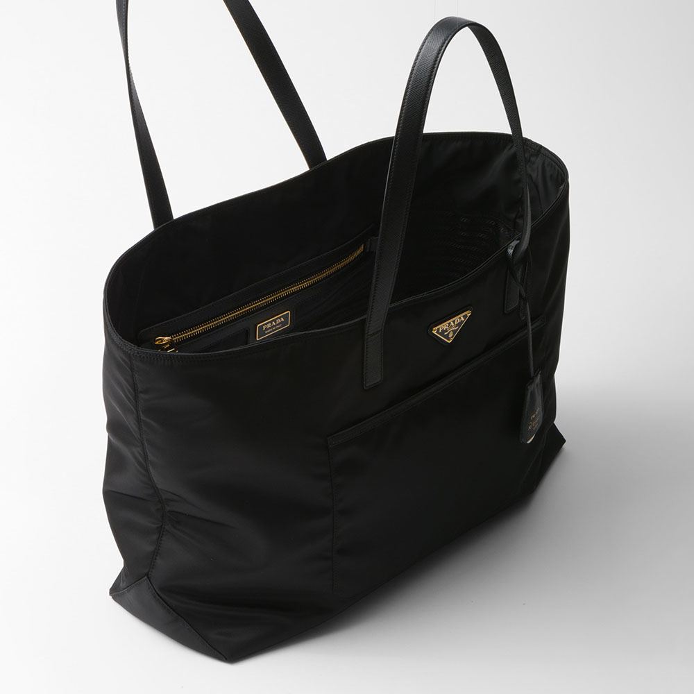 プラダ コピー Re-Nylon xサフィアーノレザー ラージ トートバッグ 1BG527_R064 - 商品画像 10