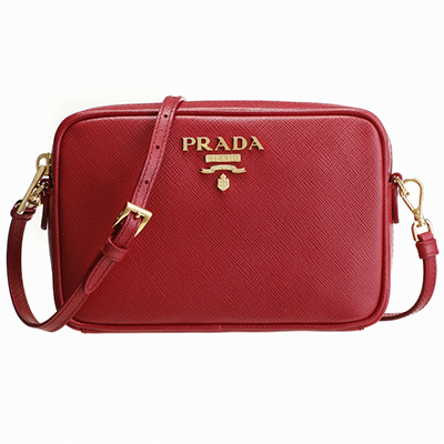 プラダスーパーコピー PRADA ショルダーバッグ サフィアーノ バッグ 斜めがけ レッド系 1BH036OOO NZV 68Z - 商品画像 7
