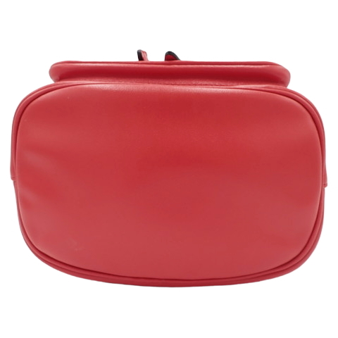PRADAコピー デュエット レザー ショルダーバッグ ハンドバッグ 巾着バッグ バケット 2WAY レッド赤 1BH038_2CCC_F0D17_V_OOM レディース - 商品画像 5