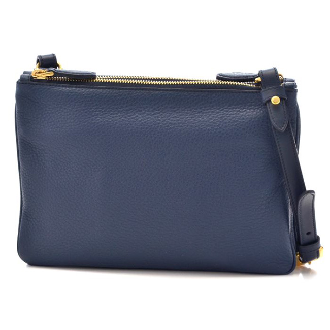 プラダコピー PRADA 2017年春夏新作 カーフスキン ショルダーバッグ ネイビー系 バッグ BAG 1BH046 2BBE 216 - 商品画像 3