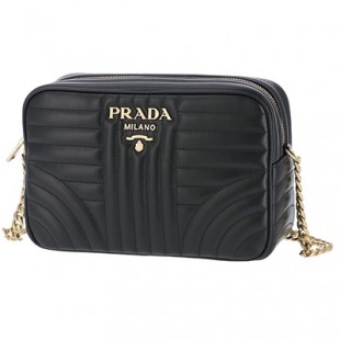 プラダコピー PRADA ショルダーバッグ ダイアグラム DIAGRAMME クロスボディ ブラック 1BH083IOI 2D91 632