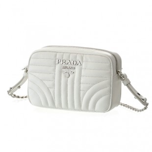 プラダスーパーコピー PRADA ショルダー チェーン ポシェット 斜め掛け ショルダーバッグ ショルダーバッグ ホワイト 1BH084COI 2D91 009
