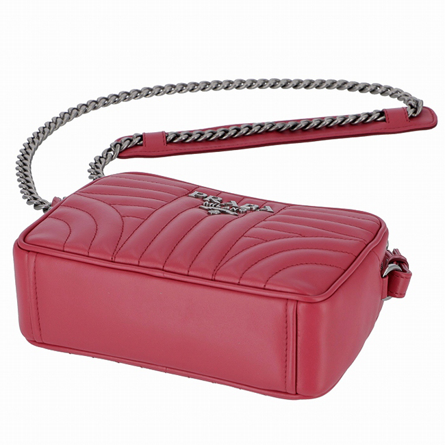 プラダコピー PRADA サフィアーノ バッグ DIAGRAMME ダイアグラム ショルダーバッグ クロスボディーバッグ ピンク系 1BH084COI 2D91 PLG - 商品画像 8