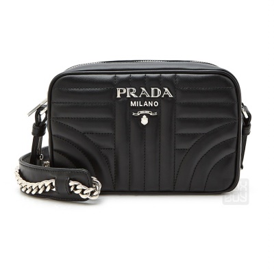 プラダコピー PRADA ショルダーバッグ ダイアグラム DIAGRAMME クロスボディ バッグ ブラック 1BH084IOI 2D91 632 - 商品画像 7
