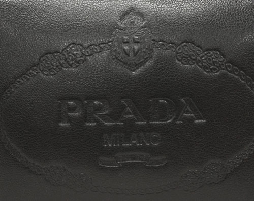 プラダコピーバッグ 1BH089 PRADA ショルダーバッグ GLACE'CALF NERO ネロ カーフ ブラック ゴールド金具 - 商品画像 3