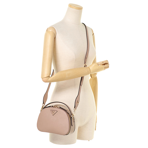 プラダコピー ショルダーバッグ PRADA 1BH123 NZV F0236 バッグ サフィアーノ ルクス SAFFIANO LUX オデット レディース CIPRIA(チプリア) ベージ - 商品画像 1