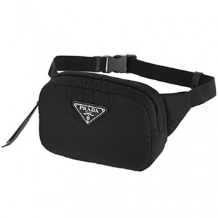 プラダスーパーコピー PRADA バッグ パデッドナイロン ベルトバッグ ウエストポーチ ブラック 1BL025 2CCJ 002