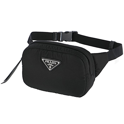 プラダスーパーコピー PRADA バッグ パデッドナイロン ベルトバッグ ウエストポーチ ブラック 1BL025 2CCJ 002 - 商品画像 7
