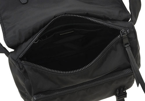 プラダ バッグ 1BL015 PRADA メンズ ウエストバッグ ボディバッグ TESSUTO+SOFT CALF NERO ネロ ナイロン+ソフトカーフ ブラック - 商品画像 9