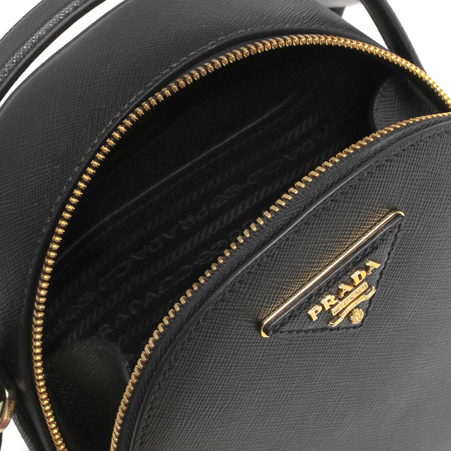 プラダ PRADA リュックサック/ハンドバッグ サフィアーノ/SAFFIANO ラックス/LUX 三角ロゴプレート ブラック 1BZ047 NZV F0002 VOOG 2019年春夏新作 レディース - 商品画像 4