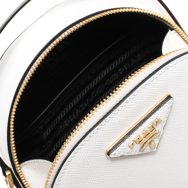 プラダ PRADA リュックサック/ハンドバッグ サフィアーノ/SAFFIANO ラックス/LUX 三角ロゴプレート ビアンコホワイト 1BZ047 NZV F0009 VOOG 2019年春夏新作 レディース - 商品画像 4