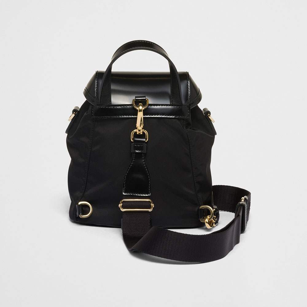 プラダ スーパーコピー スモール Re-Nylon xブラッシュドレザー バックパック 1BZ075_R789 - 商品画像 10