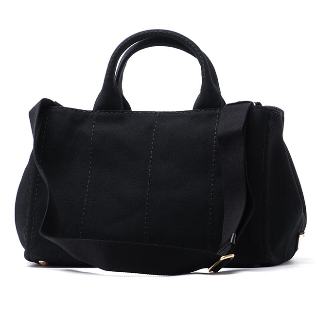 プラダスーパーコピー PRADA ハンドバッグ 2WAY ブラック レディース トートバッグ ロゴ トライアングル 1bg642 zki f0002 CANAPA - 商品画像 5