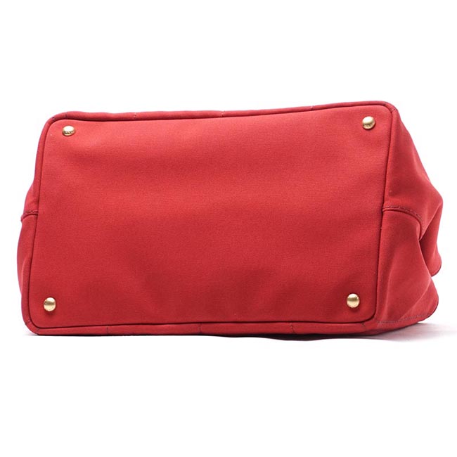 プラダコピー PRADA ハンドバッグ 2WAY レッド レディース トートバッグ ロゴ トライアングル 1bg642 zki f0011 CANAPA - 商品画像 6