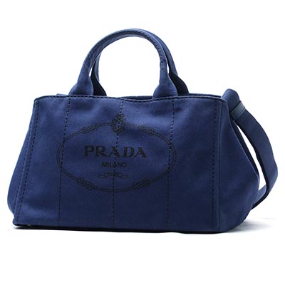 プラダスーパーコピーPRADA ハンドバッグ 2WAY ブルー レディース トートバッグ ロゴ トライアングル 1bg642 zki f0016 CANAPA - 商品画像 7