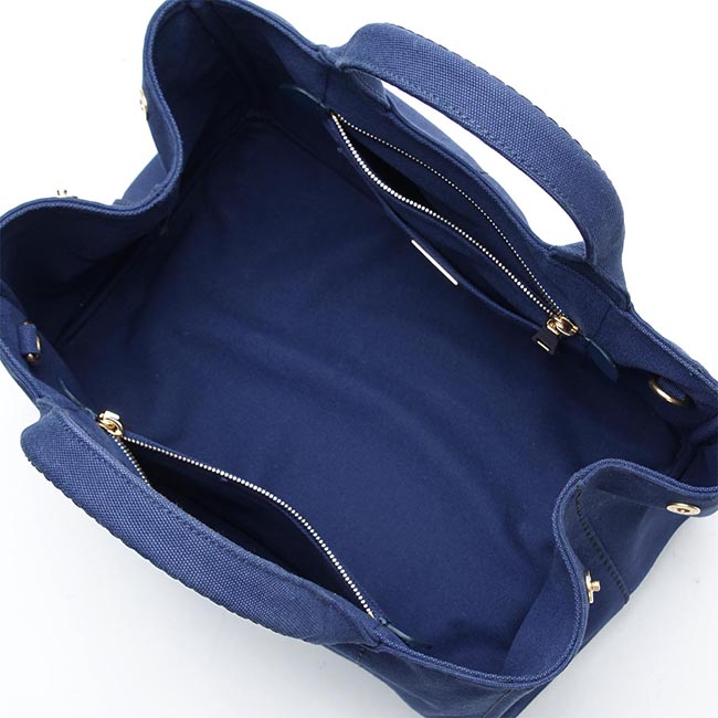 プラダスーパーコピーPRADA ハンドバッグ 2WAY ブルー レディース トートバッグ ロゴ トライアングル 1bg642 zki f0016 CANAPA - 商品画像 1