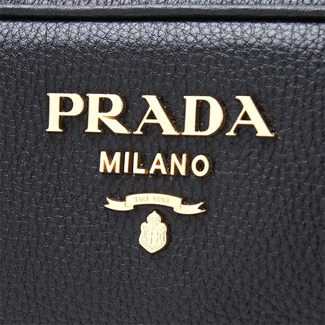 プラダスーパーコピー PRADA ショルダーバッグ ブラック レディース ブラック バッグ ファブリックストラップ プレゼント レザー 1bh082 v noo 2bbe f0002 - 商品画像 5
