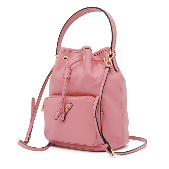 プラダスーパーコピーハンドバッグ LEATHER BUCKET BAG レザー バケットバッグ 1BH0382CCC レディース 2019SS BEGONIA F0638 - 商品画像 7