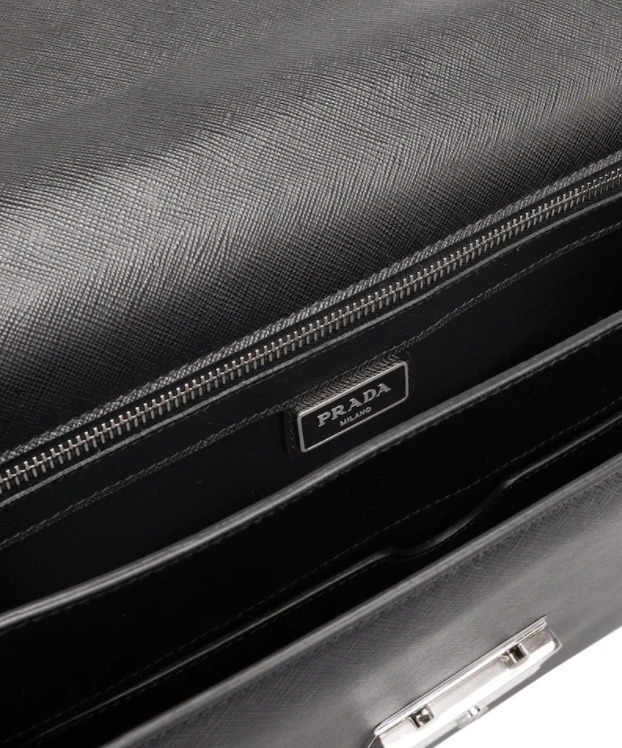 プラダスーパーコピー PRADA ブリーフケース SAFFIANO メンズ ビジネスバッグ ブラック 2VB006 053 F0002 - 商品画像 1