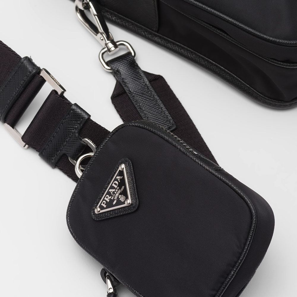 プラダ コピー Re-Nylon xサフィアーノレザー ショルダーバッグ 2VD043 - 商品画像 1