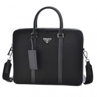 PRADAスーパーコピーバッグ 2VE871OOO ナイロンバッグ メンズ 2WAYビジネスバッグ ブラック 2VE871 064 002
