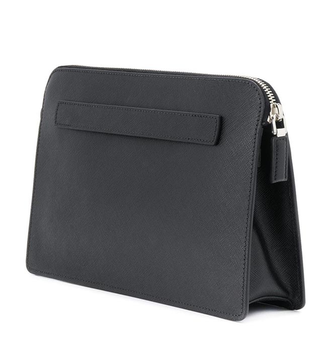 プラダスーパーコピー PRADA 「サフィアーノ」レザー クラッチバッグ メンズ 2VF056 OOO9Z2 F0002 - 商品画像 1