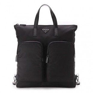 プラダコピー PRADA バッグ メンズ 2WAY トート/バックパック リュック ブラック 2VG053-VMOO 973 F0002 - 商品画像 2
