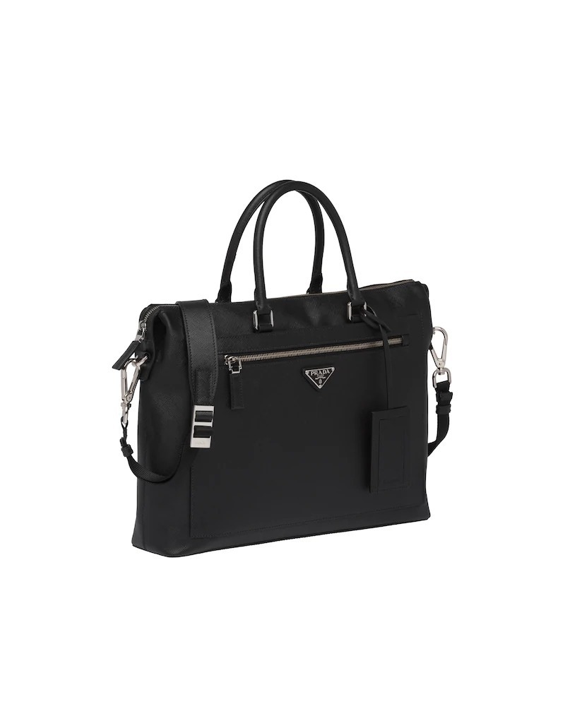 プラダコピー PRADA サフィアーノレザー ブリーフケース ブラック 2VG044_9Z2_F0002_V_OOO - 商品画像 7