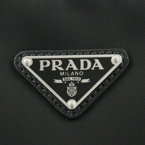 プラダ トートバッグ ビジネスバッグ テスートサフィアーノ トライアングルロゴ ブラック メンズ PRADA 2VG064 064 F0002 - 商品画像 3