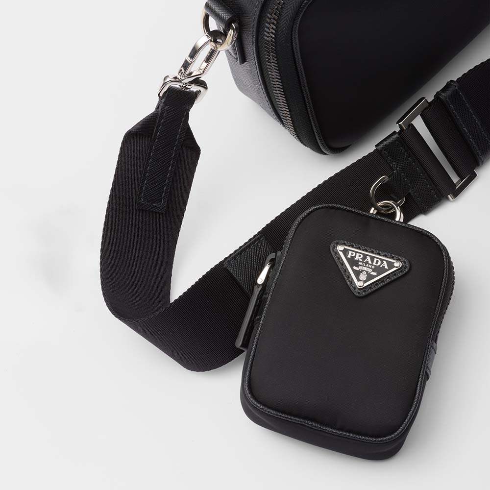 プラダ スーパーコピー ブリック Re-Nylon xサフィアーノレザー バッグ 2VH070_2DMH - 商品画像 6