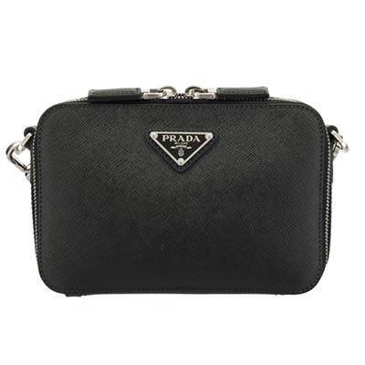 プラダ PRADA サフィアーノレザー クロスボディバッグ ブラック 2VH070 9Z2 F0002 - 商品画像 8
