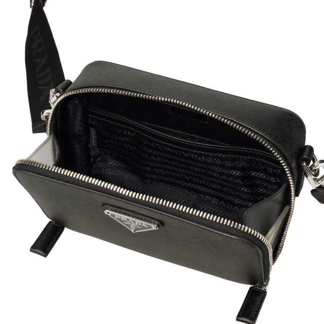 プラダ PRADA サフィアーノレザー クロスボディバッグ ブラック 2VH070 9Z2 F0002 - 商品画像 10