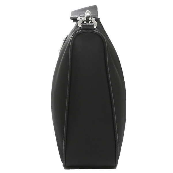 プラダ バッグ ショルダーバッグ ナイロン サフィアーノ ポーチ トライアングルロゴ ブラック メンズ レディース PRADA 2VH113 2DMH OOO F0002 - 商品画像 8