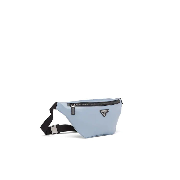 プラダ ナイロン サフィアーノ レザーベルトバッグ アストラルブルー 2VL033_064_F0M25_V_OOO - 商品画像 4