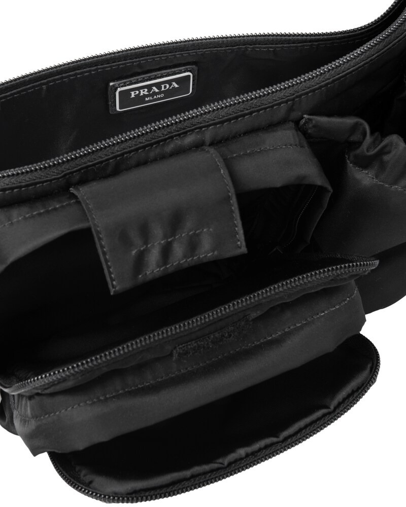 スーパーコピープラダ PRADA ボディバッグ ウエストバッグ ナイロン レザー ブラック 2VL056_973_F0002_V_WOO - 商品画像 4